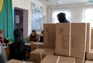 Гуманітарна допомога для пенсіонерів у Київській області